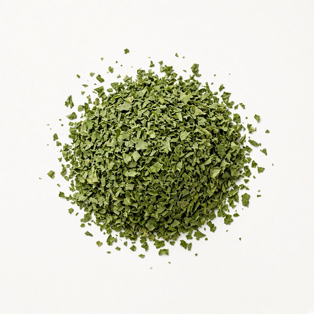 Dried coriander leaves